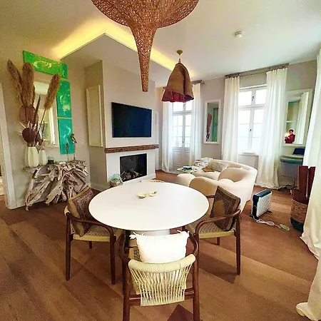 아파트 Luxury With Rooftop Terrace In 하일리겐담